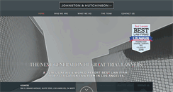 Desktop Screenshot of johnstonhutchinson.com